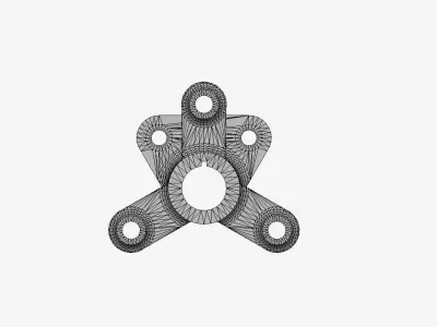 Joint plastic part Free 3D print model