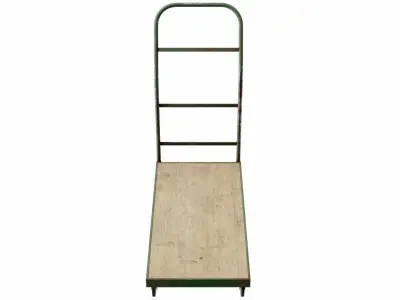 The cart metal dolly on wheels 3D model