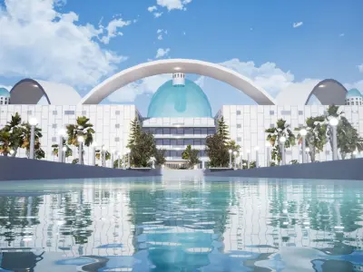 Commercial Building 3D model