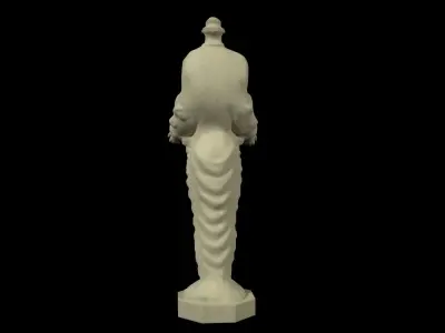 Artemis Statue 3D model