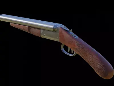 Shotgun 3D model order