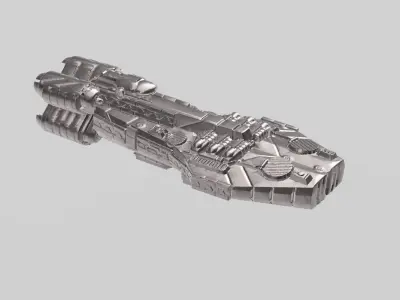 FLEET CORE - SG1 STARVARES CARGO CRUISER 3D print model