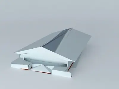 Church St Vincent de Paul Free 3D model