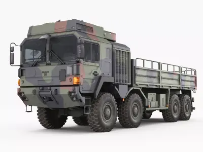 MAN HX77 3D model