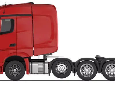 Mercedes-Benz Actros 4163 8x4 2020 3D model