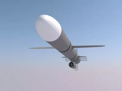 Cruise Missile 3D model
