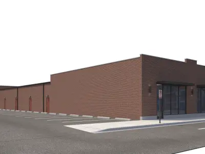 Retail-105 Retail Store 3D model