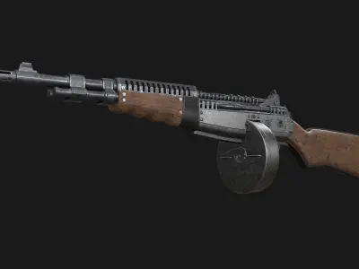 M14 prototype 3D model