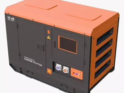 Power Generator S Energy M1 3D model