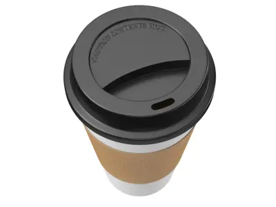 Paper Coffee Cup 3D model