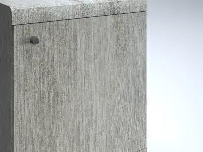 Small Cabinet Low-poly 3D model purchase