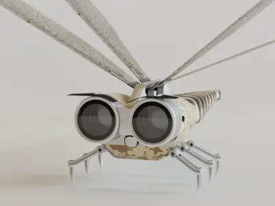 Dragonfly drone 3D model