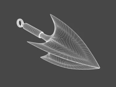 Anchor shovel 3D model