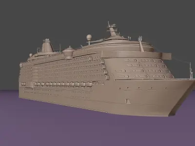 Crouse Ship 3D model