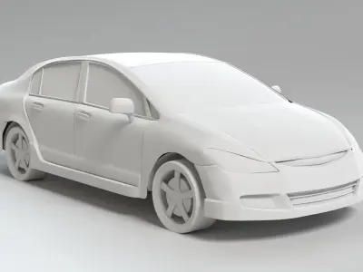 Abandoned Vehicles Collection 3D model