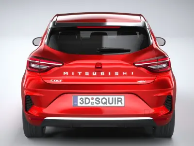 Mitsubishi Colt 2024 3D model