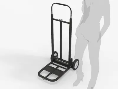 Dolly Hand Truck 3D model