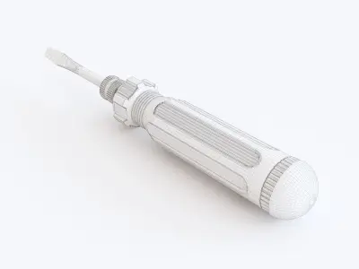 Screw driver 06 3D model