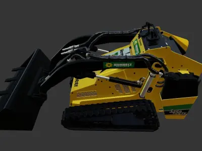 Mini Loader Vermeer S450TX 3D model