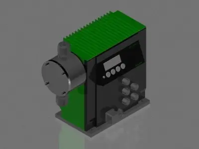 Grundfos DDI 222 Dosing pump Free 3D model