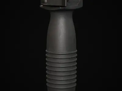 Foregrip Low-poly 3D model purchase