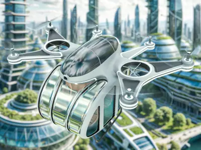 Taxi Drone 3D model purchase