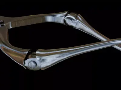 Weitlaner Self retaining Retractor 3D model