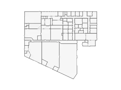 Commercial Interior Sketch - 24001-28000 SF - Xactimate 3D model