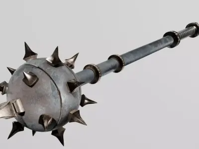 Morning Star 3D model buy