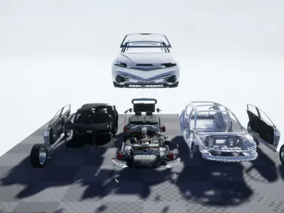 Dosch 3D - Car Details - Luxury SUV 3D model