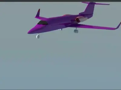 Jet model by Akshat 3D model