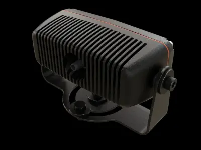 External LED worklight 1 Free 3D model