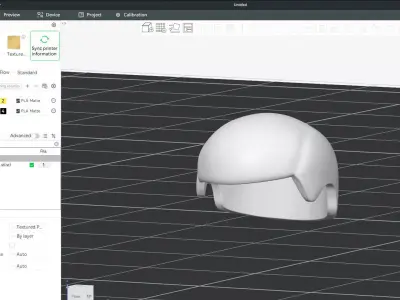 Custom 3D print Minifigure Accessory - Minifigure Hair S2 - 092 3D print model