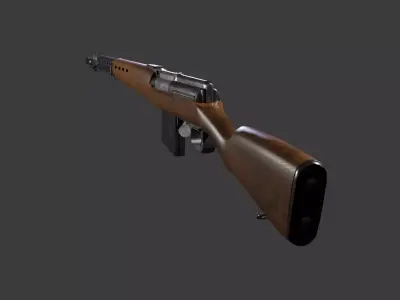SVT 40 Low-poly 3D model