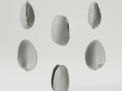 Pistachios 3D model