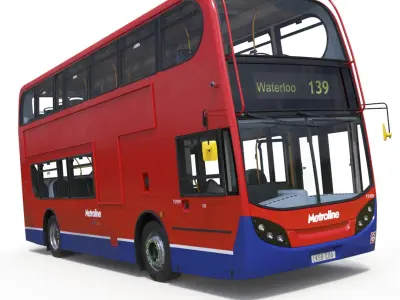  London Double Decker Bus Enviro 400 