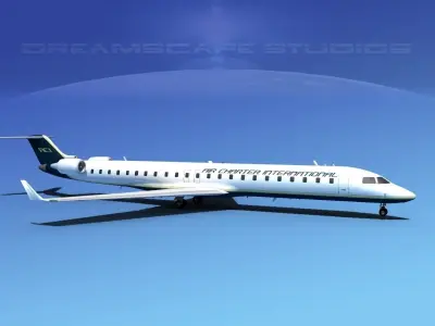 Bombardier CRJ900 Air Charter Intl 3D model