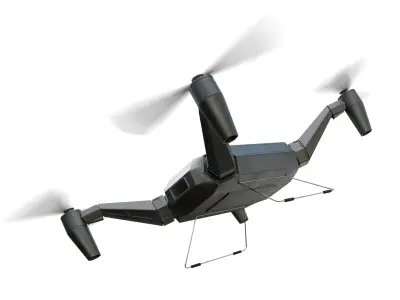 Military Drone 3D model