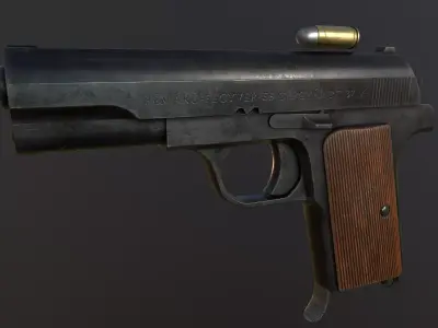 37M Frommer lowpoly Low-poly 3D model