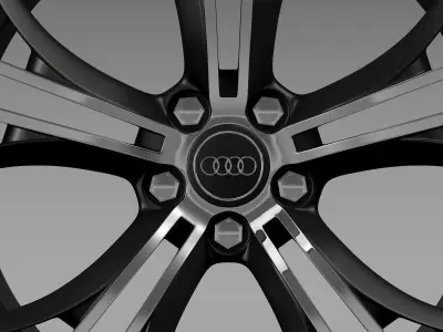 Audi R8 Exclusive rim 3D model