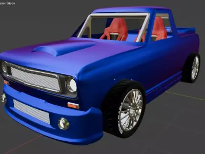 truck 2 Free 3D model