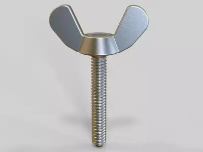 M3 x 20mm Wing Screws 3D print model