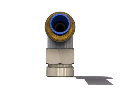 Conexao Rapida SMC KQ2L06 U01A Quick Connection 3D model
