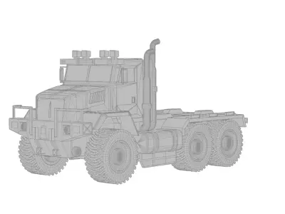 Landscaping Truck 3D model