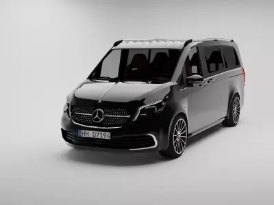 Mercedes V Class 3D model
