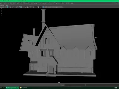 Old house 3D model