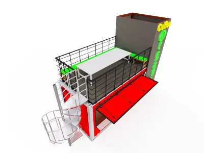 Coffee Container 3D model