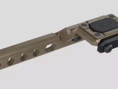UNITY Tactical Modlite ModButton Fusion LightWing Low-poly 3D model