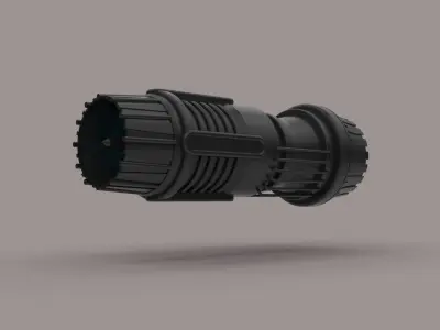Jet engine 2 3D model