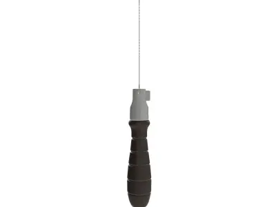 Mini flush cut pull saw 3D model